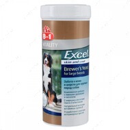 Вітаміни з пивними дріжджами та часником здоров'я шкіри та шерсті для великих собак 8in1 Excel BREWER'S YEAST for Large Breed