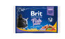 Рибна тарілка Консерви для котів Brit Premium Cat Pouches Fish Plate