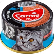 Влажный корм для взрослых котов мясной паштет с тунцом Carnie