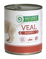 Вологий корм для цуценят всіх порід з телятиною Nature's Protection Puppy Veal