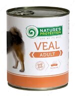 Вологий корм для дорослих собак всіх порід з телятиною Nature's Protection Adult Veal