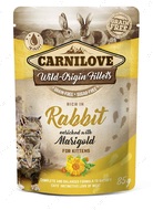 Вологий корм для кошенят, з кроликом та календулою Carnilove Rich in Rabbit enriched with Marigold