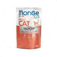 Вологий корм для кошенят з лососем Monge Cat GRILL Wet Kitten
