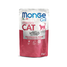Вологий корм для дорослих кішок з телятиной Monge Cat GRILL Wet Sterilised with veal