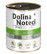 Вологий корм з дичиною для собак Dolina Noteci Premium with game