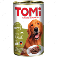 Вологий корм з ягням для собак TOMi lamb