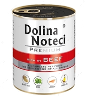 Вологий корм з яловичиною для собак Dolina Noteci Premium with beef