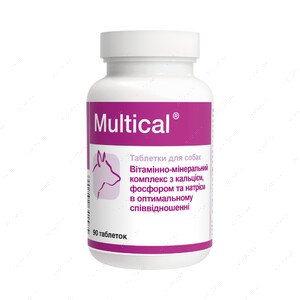 Комплексний вітамінно-мінеральний препарат для дорослих собак Dolfos Multical