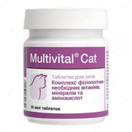 Комплексний вітамінно-мінеральний препарат для кошенят та дорослих котів Dolfos Multivital Cat