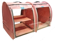 Выставочная палатка для кошек, собак Модуль Двойка Светло-Розовая
