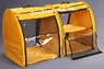 Выставочная палатка для кошек, собак Модуль Двойка Желтая