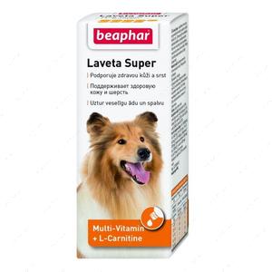 Жидкие витамины для шерсти собак Laveta Super